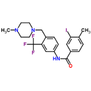 3-Iodo-4-methyl-N-{4-[(4-methyl-1-piperazinyl)methyl]-3-(trifluor omethyl)phenyl}benzamide
