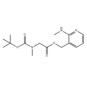 2-(methylamino)pyridin-3-yl)methyl 2-((tert-butoxycarbonyl)(methyl)amino)acetate