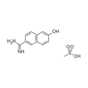 6-hydroxy-2-naphthimidamide methanesulfonate