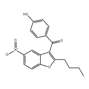 (2-butyl-5-nitrobenzofuran-3-yl)(4-hydroxyphenyl)methanone