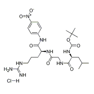 N-BOC-L-leucylglycyl-arginine-p-nitroanilide hydrochloride