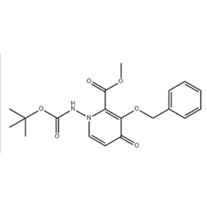 Methyl 3-(benzyloxy)-1-((tert-butoxycarbonyl)amino)-4-oxo-1,4-dihydropyridine-2-carboxylate