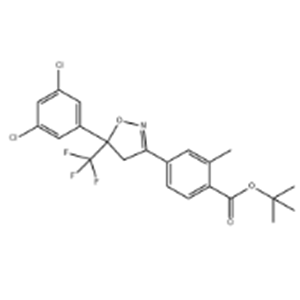 4-(5-(3,5-dichlorophenyl)-5-(trifluoromethyl)-4,5-dihydroisoxazol-3-yl)-2-methyl tert-butyl benzoate