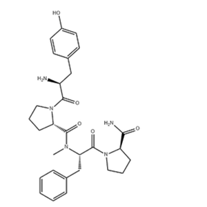 (N-Me-Phe3,D-Pro4)-β-Casomorphin (1-4) amide (bovine)