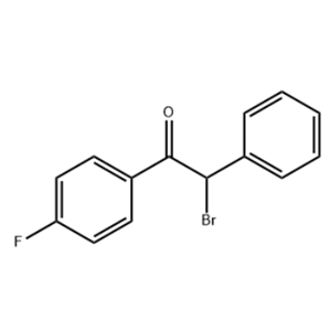 2-BROMO-2-PHENYL-1-(γ-FLUOROPHENYL)-ETHANONE