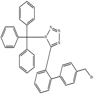 5-(4' -bromomethyl-1,1'-biphenyl-2-yl) -1-Triphenylmethyl-1H-tetrazole