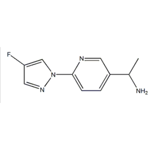 (S)-1-(6-(4-fluoro-1H-pyrazol-1-yl)pyridin-3-yl)ethanamine