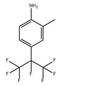 2-methyl-4-（1,1,1,2,3,3,3-heptafluoro-2-propyl）aniline