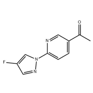 1-[6-(4-fluoro-1H-pyrazol-1-yl)-3-pyridinyl]Ethanone