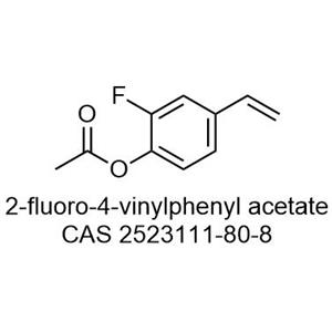 2-fluoro-4-vinylphenyl acetate