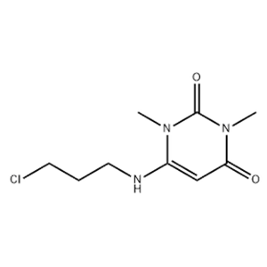 6-[(3-chloropropyl)amino]-1,3-dimethyluracil