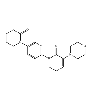 5,6-Dihydro-3-(4-morpholinyl)-1-[4-(2-oxo-1-piperidinyl)phenyl]-2(1H)-pyridinone