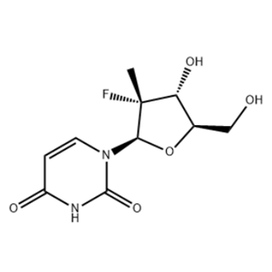 2'-deoxy-2'-fluoro-2'-C-methyluridine