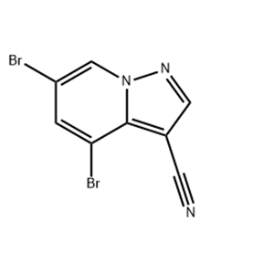 4,6-Dibromo-pyrazolo[1,5-a]pyridine-3-carbonitrile