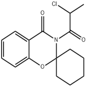 3-(2-chloro-1-oxopropyl)spiro[2H-1,3-benzoxazine-2,1'-cyclohexan]-4(3H)-one