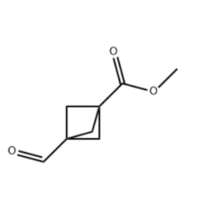 Bicyclo[1.1.1]pentane-1-carboxylic acid, 3-formyl-, methyl ester (9CI)