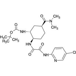 [(1R,2S,5S)-2-[[2-[(5-chlorobenzyl-2-yl)amino] -2-oxoacetyl]amino]-5-(dimethylaminocarbonyl)cyclohexyl ]Tert-Butyl Carbamate