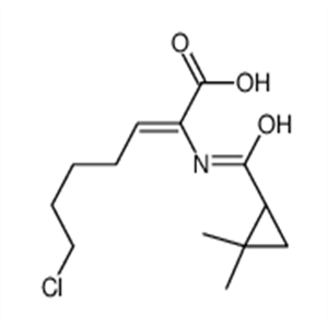 7-chloro-2 -[[[(1S)-2,2-dimethylcyclopropyl]carbonyl]amino] -2-Heptenoic acid