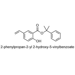 2-phenylpropan-2-yl 2-hydroxy-5-vinylbenzoate