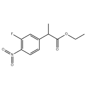 Ethyl2-(3-fluoro-4-nitrophenyl)propanoate