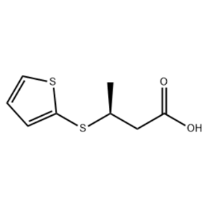 (3S)-3-(2-thienylthio)butanoic acid