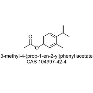 3-methyl-4-(prop-1-en-2-yl)phenyl acetate