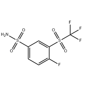 4-Fluoro-3-(trifluoromethylsulfonyl) benzenesulfonamide