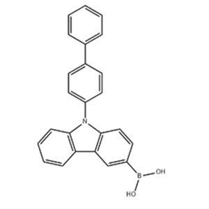 9-(biphenyl-4-yl)-3-boric acid-9H-carbazole