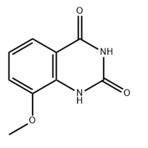 2,4(1H,3H)-Quinazolinedione, 8-Methoxy-