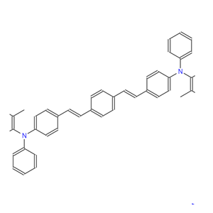 N,N'-(((1E,1'E)-1,4-phenylenebis(ethene-2,1-diyl))bis(4,1-phenylene))bis(2-ethyl-6-methyl-N-phenylaniline)