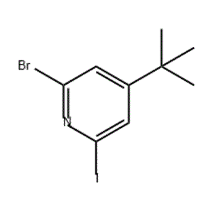 Pyridine, 2-bromo-4-(1,1-dimethylethyl)-6-iodo-