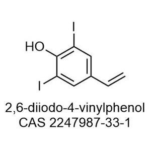2,6-diiodo-4-vinylphenol