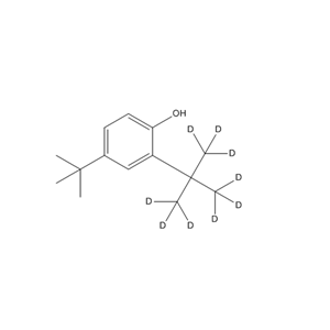4-(tert-butyl)-2-(2-(methyl-d3)propan-2-yl-1,1,1,3,3,3-d6)phenol