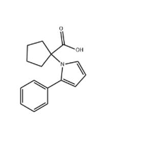 Cyclopentanecarboxylic acid, 1-(2-phenyl-1H-pyrrol-1-yl)-
