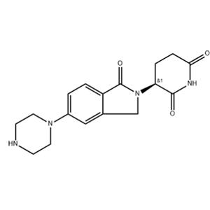 (S)-3-(1-Oxo-5-(piperazin-1-yl)isoindolin-2-yl)piperidine-2,6-dione hydrochloride