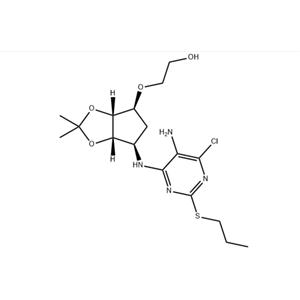 2-((3aR,4S,6R,6aS)-6-amino-2,2-dimethyltetrahydro-3aH-cyclopenta[d][1,3]dioxol-4-yloxy)ethanol L-tataric acid