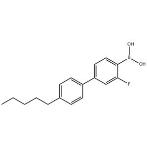 [2-fluoro-4-(4-pentylphenyl)phenyl]boronic acid
