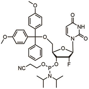 5'-O-DMT-2'-fluoro-dU-CE