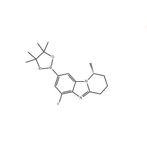 Pyrido[1,2-a]benzimidazole, 6-fluoro-1,2,3,4-tetrahydro-1-methyl-8-(4,4,5,5-tetramethyl-1,3,2-dioxaborolan-2-yl)-, (1R)-