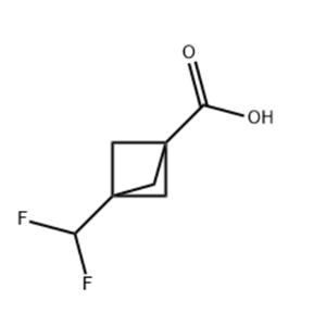 3-(difluoromethyl)bicyclo[1.1.1]pentane-1-carboxylic acid
