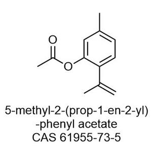 5-methyl-2-(prop-1-en-2-yl)phenyl acetate