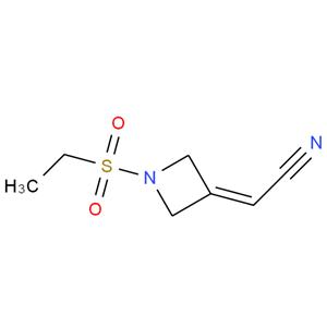 2-(1-(ethylsulfonyl)azetidin-3- ylidene)acetonitrile