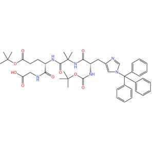 Boc-His(Trt)-Aib-Glu(OtBu)-Gly-OH