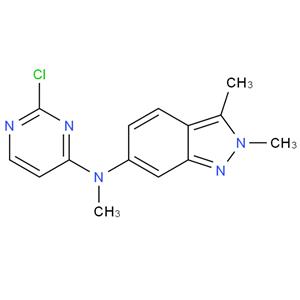 N-(2-CHLOROPYRIMIDIN-4-YL)-N,2,3-TRIMETHYL-2H-INDAZOL-6-AMINE