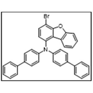 N,N-Bis([1,1′-biphenyl]-4-yl)-4-bromo-1-dibenzofuranamine