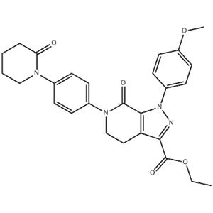 1-(4-Methoxyphenyl)-7-oxo-6-[4-(2-oxopiperidin-1-yl)phenyl]-4,5,6,7-tetrahydro-1H-pyrazolo[3,4-c]pyridine-3-carboxylic acid ethyl ester