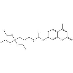 O-4-METHYLCOUMARINYL-N-[3-(TRIETHOXYSILYL)PROPYL]CARBAMATE