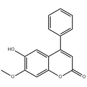 6-HYDROXY-7-METHOXY-4-PHENYLCOUMARIN