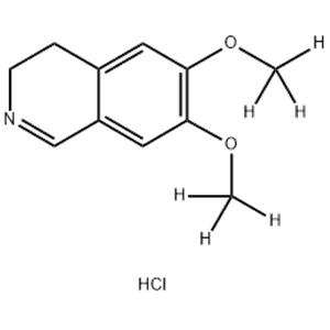 Isoquinoline, 3,4-dihydro-6,7-di(methoxy-d3)-, hydrochloride (1:1)