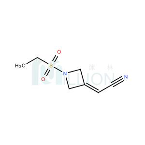 2-(1-(ethylsulfonyl)azetidin-3-ylidene)acetonitrile